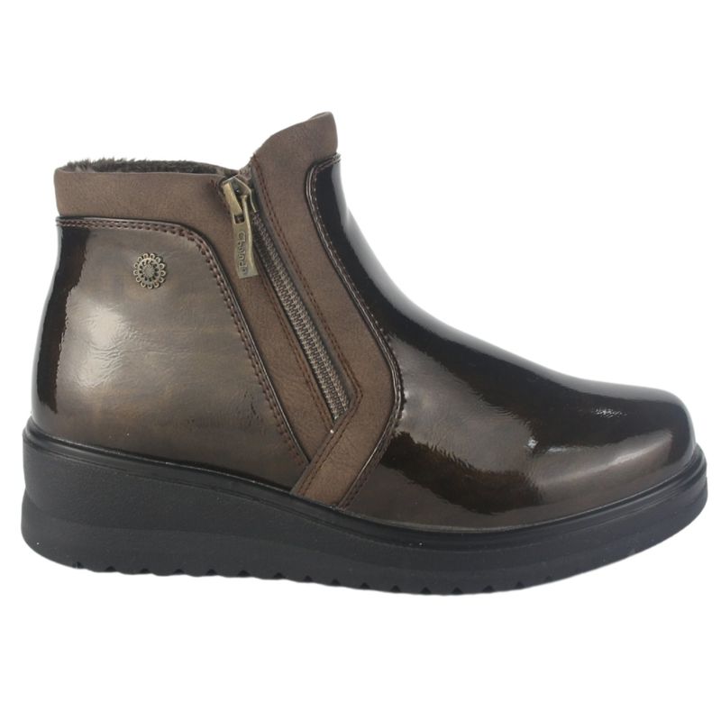 CHALADA - Botin Mujer Café Casual Chalada Rayo-3
