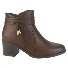 CHALADA - Botin Mujer café Casual Diva-4.