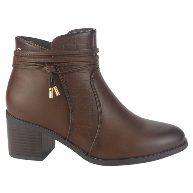 CHALADA - Botin Mujer café Casual Chalada Diva-4.