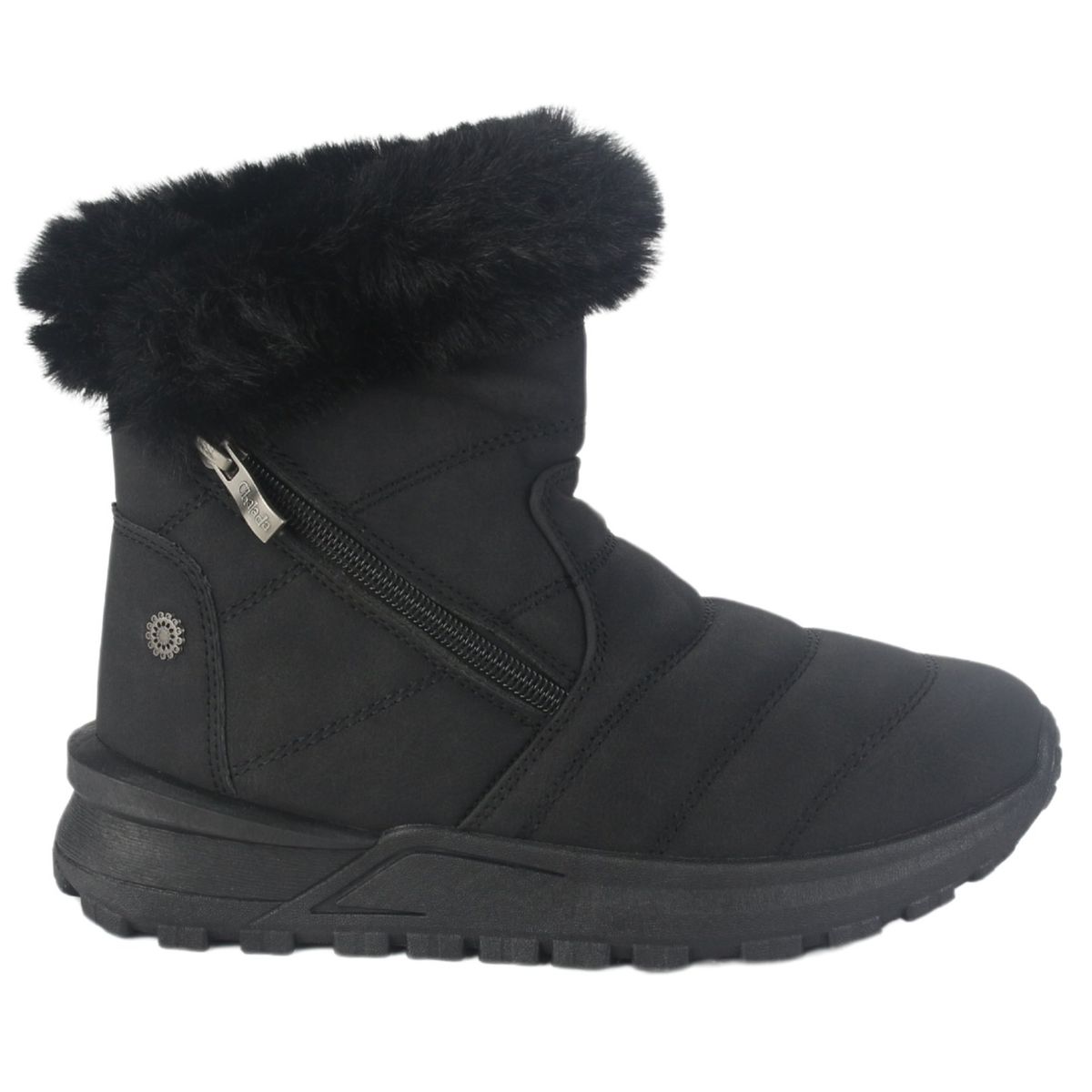 CHALADA - Botin Mujer Negro Casual Chalada Laica-1