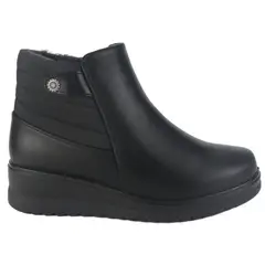 CHALADA - Botin Mujer Negro Casual Rayo-2