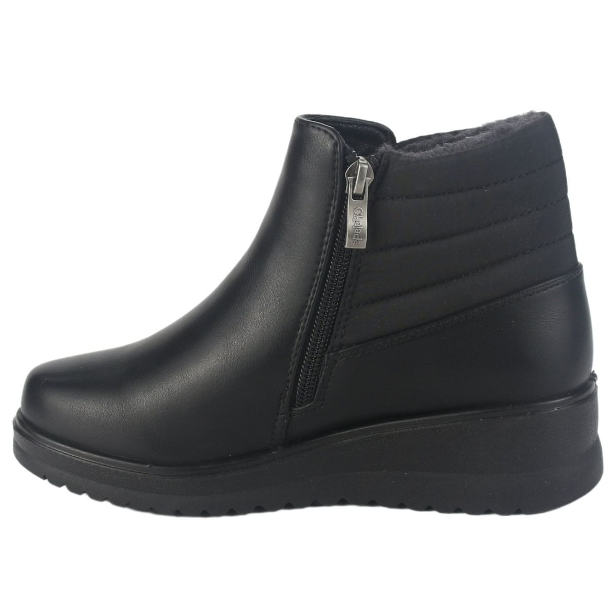 CHALADA - Botin Mujer Negro Casual Chalada Rayo-2