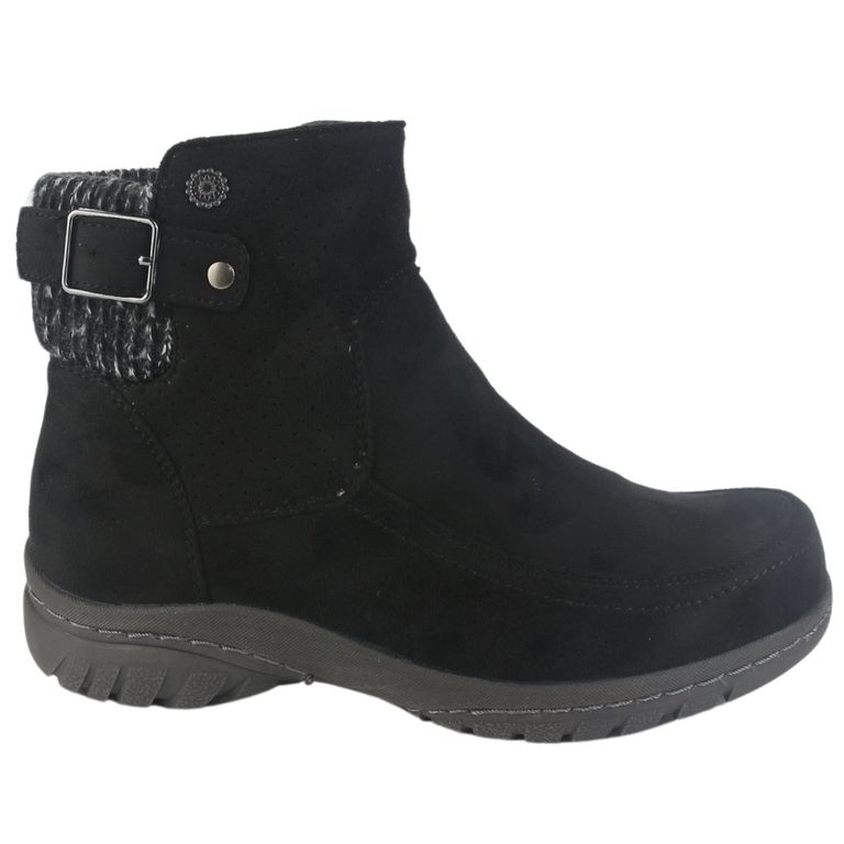 Botin Mujer Negro Casual Qual-5 Negro 36