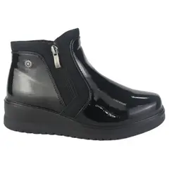 CHALADA - Botin Mujer Negro Casual Rayo-3.