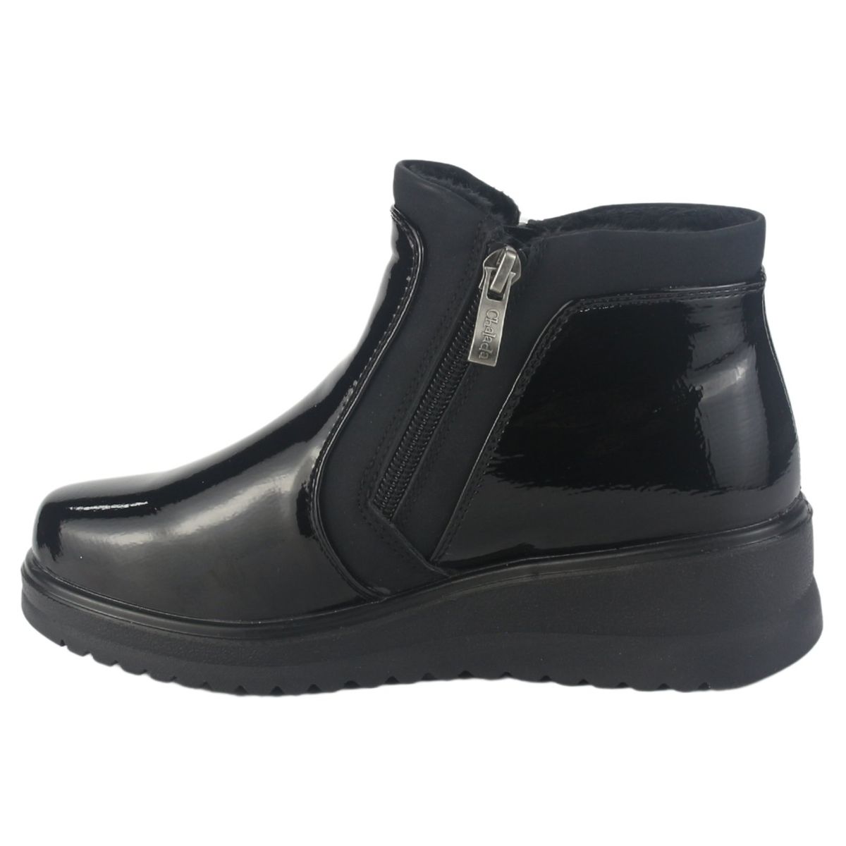 CHALADA - Botin Mujer Negro Casual Chalada Rayo-3