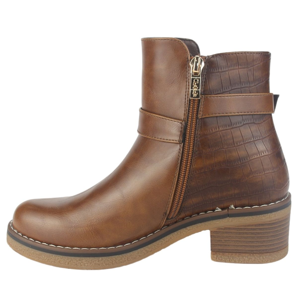 CHALADA - Botin Mujer Tostado Casual Chalada Brike-1