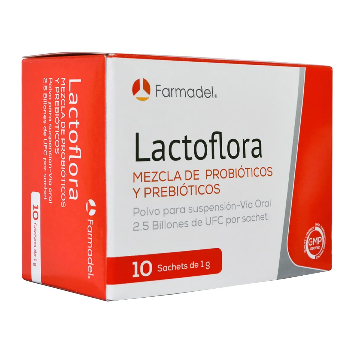 FARMADEL - Lactoflora 2,5 Bill UFC, Probiótico (10 sachets 1gr)
