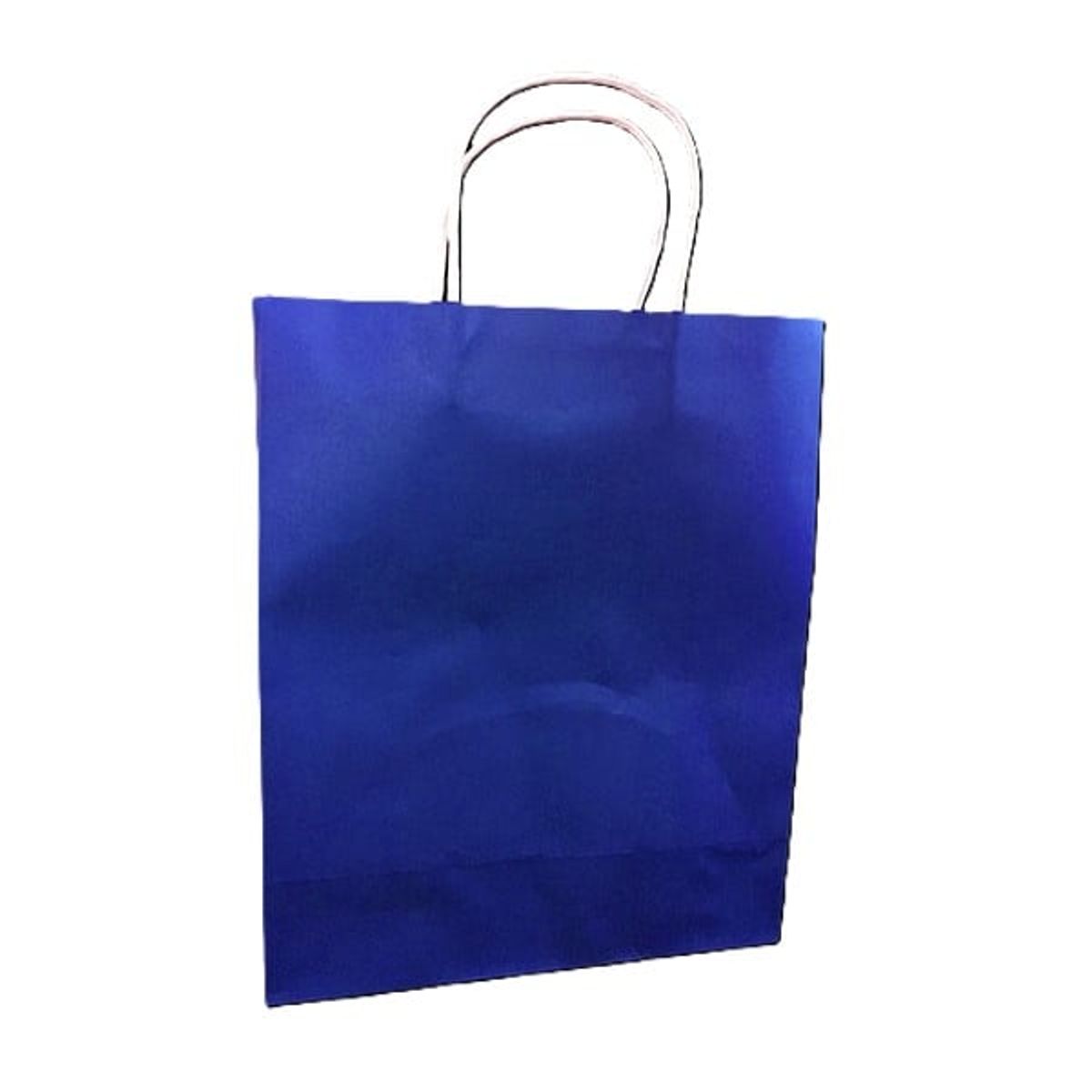 GENERICO - BOLSA REGALO KRAFT AZUL 25X33 X12 UNI