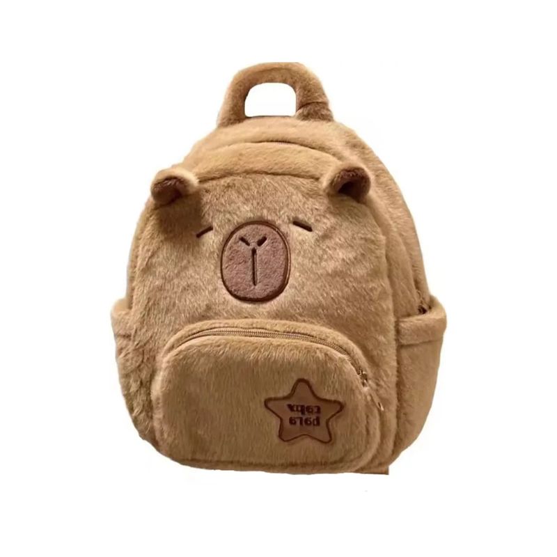 GENERICO - mochila de felpa capibara