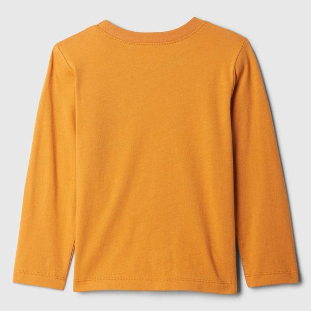 GAP - Polera Logo Manga Corta Hombre Naranja