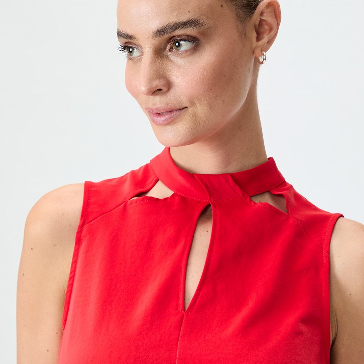 IO - Blusa Sin Mangas Rojo Mujer Io