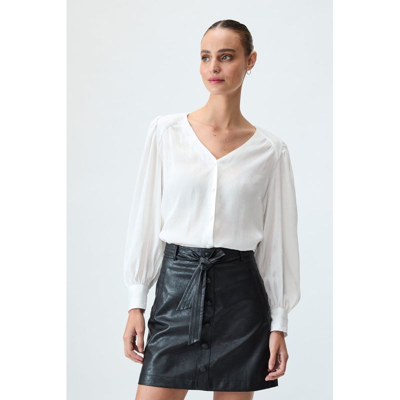 IO - Blusa Formal Lisa Crudo iO