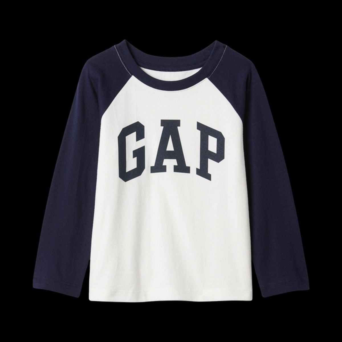 GAP - Polera Logo Manga Larga Hombre Azul