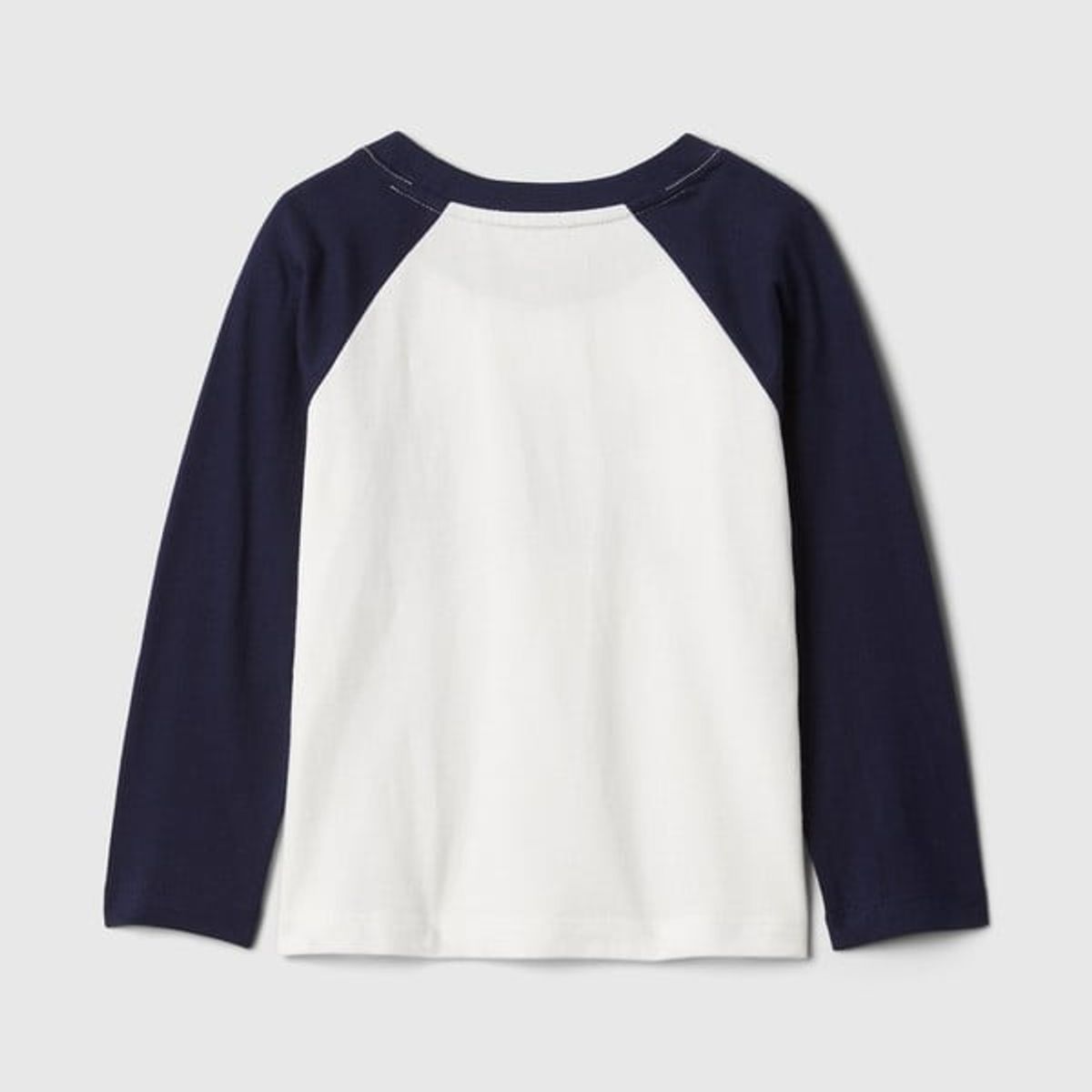 GAP - Polera Logo Manga Larga Hombre Azul