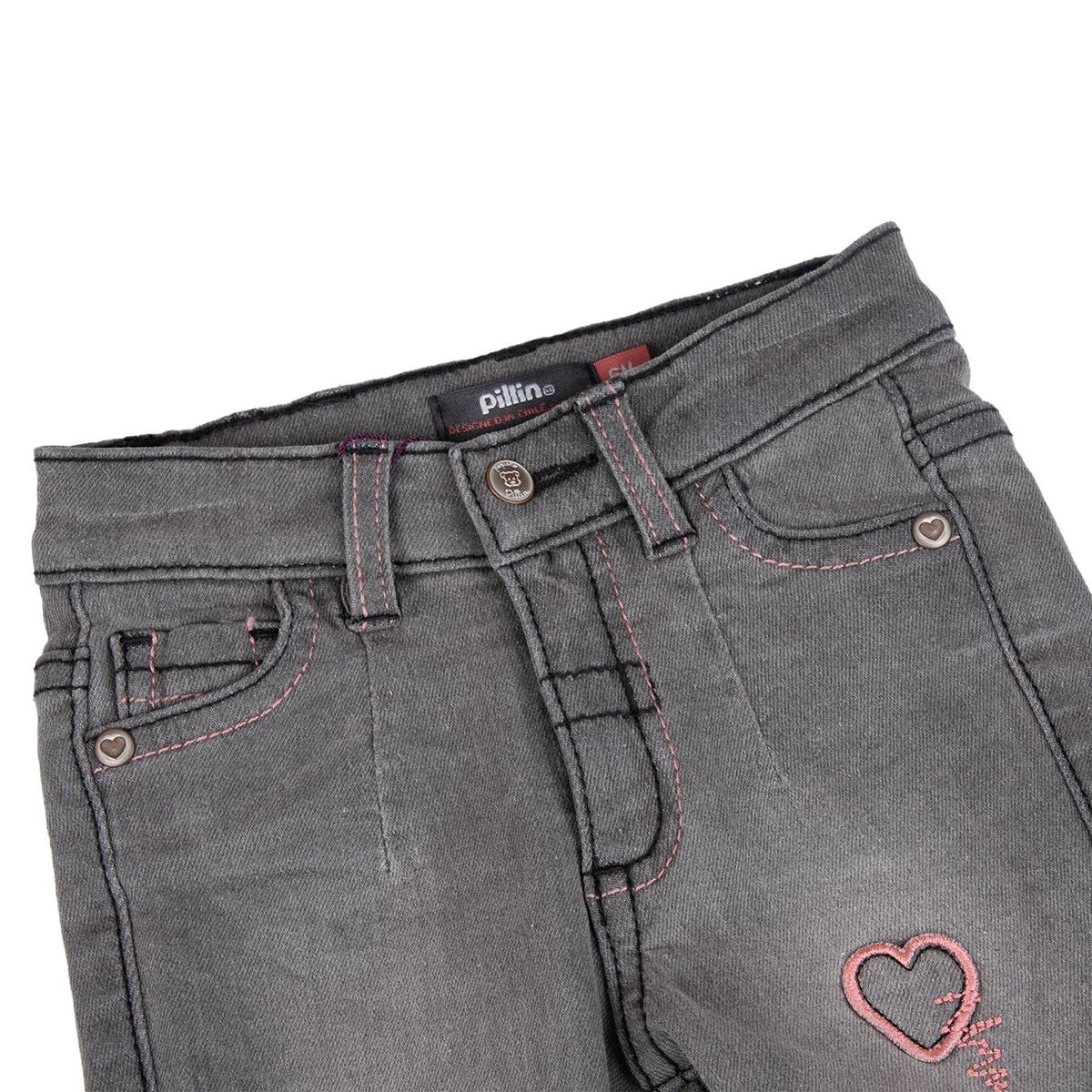 PILLIN - Jeans Bebe  Gris Pillin ( PVB709-25GRI )
