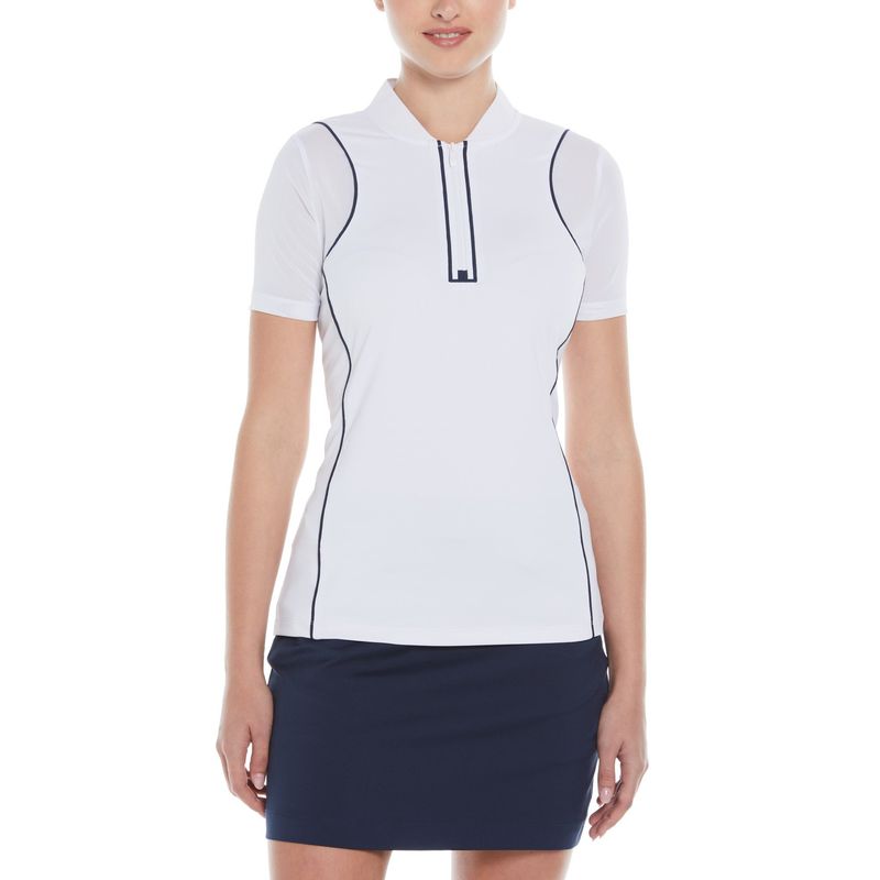 ORIGINAL PENGUIN - Polera De Mujer Liso Blanco Original Penguin