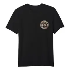 GAP - Polera Gráfica Manga Corta Hombre Negro