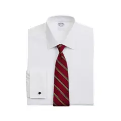 BROOKS BROTHERS - Camisa Cotton Pinpoint Regular Non-Iron Ainsley Hombre Blanco