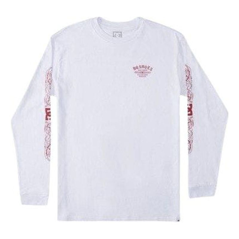 DC SHOES - Polera Niño Hard Times Ls B Blanco DC