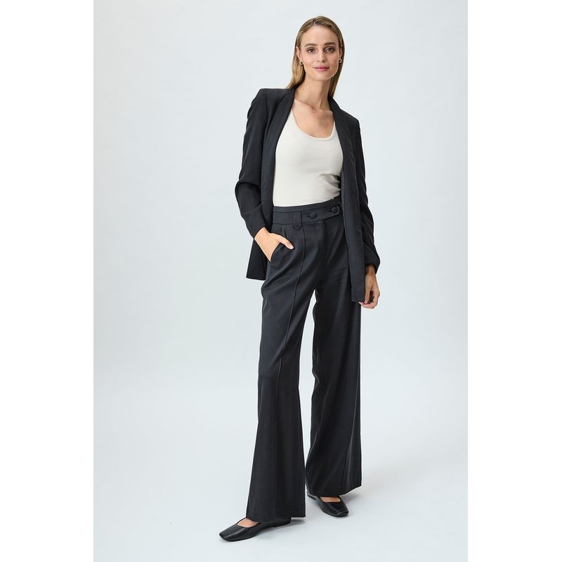 IO - Pantalon Negro Mujer Io