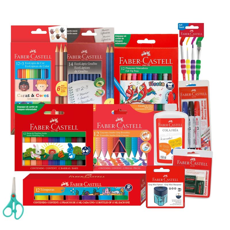 FABER-CASTELL - Pack Faber-Castell Ecommerce ECOLAR 2025