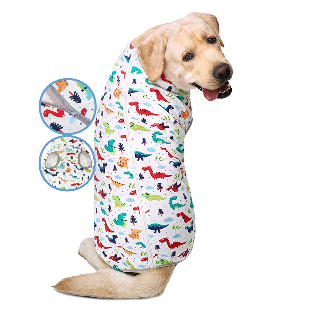 GENERICO - Fajas Body Postoperatorios Perro Chaleco Mascotas Talla 28