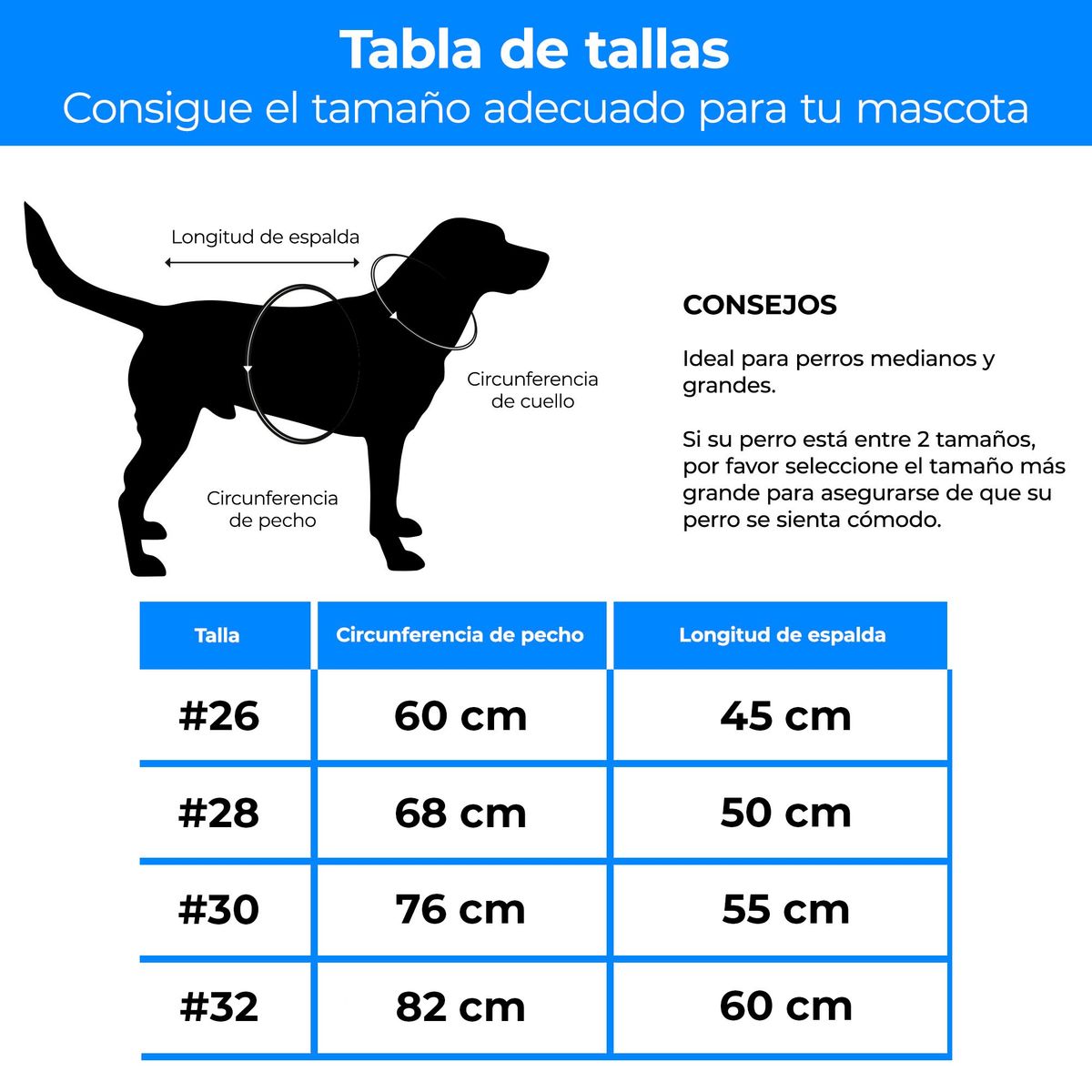 GENERICO - Fajas Body Postoperatorios Perro Chaleco Mascotas Talla 28