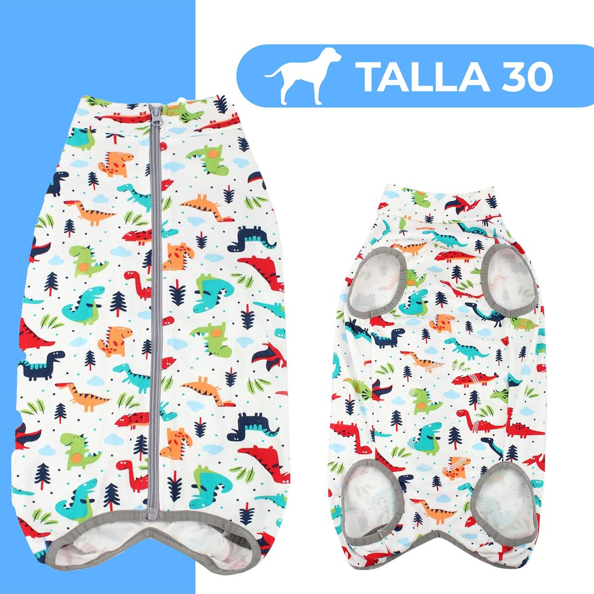 GENERICO - Fajas Body Postoperatorios Perro Chaleco Mascotas Talla 30