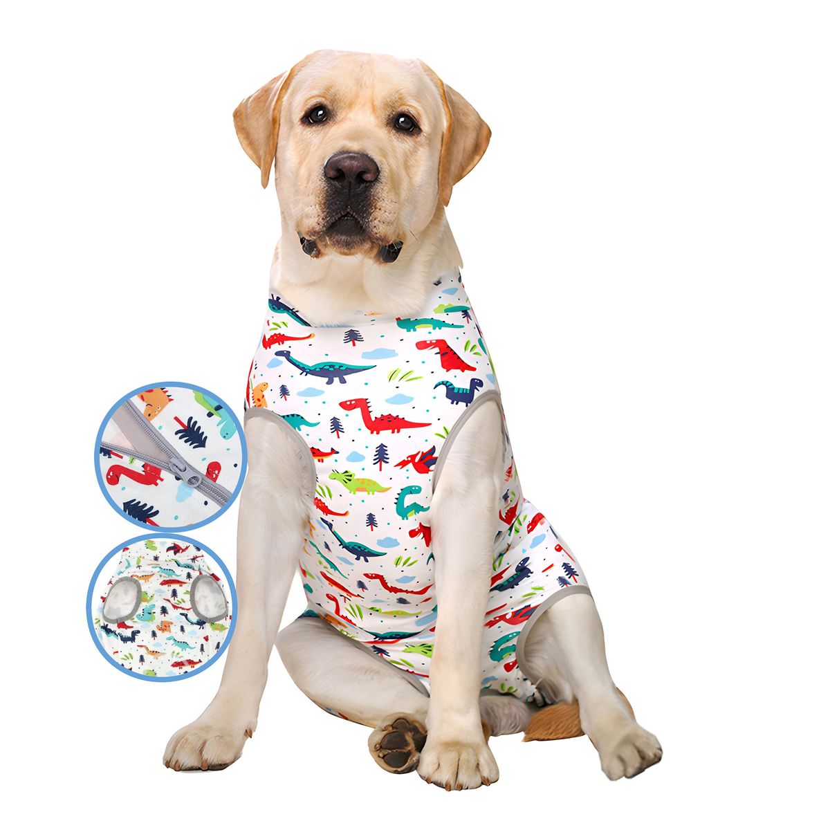 GENERICO - Fajas Body Postoperatorios Perro Chaleco Mascotas Talla 32