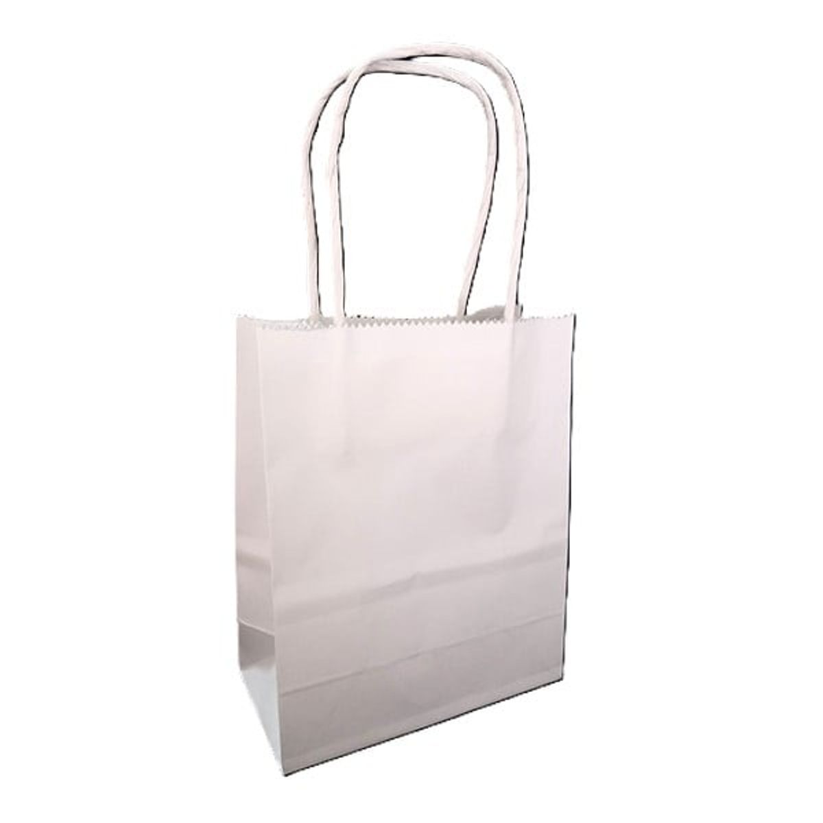 GENERICO - BOLSA REGALO KRAFT BLANCO 14X115X7 X12 UNI