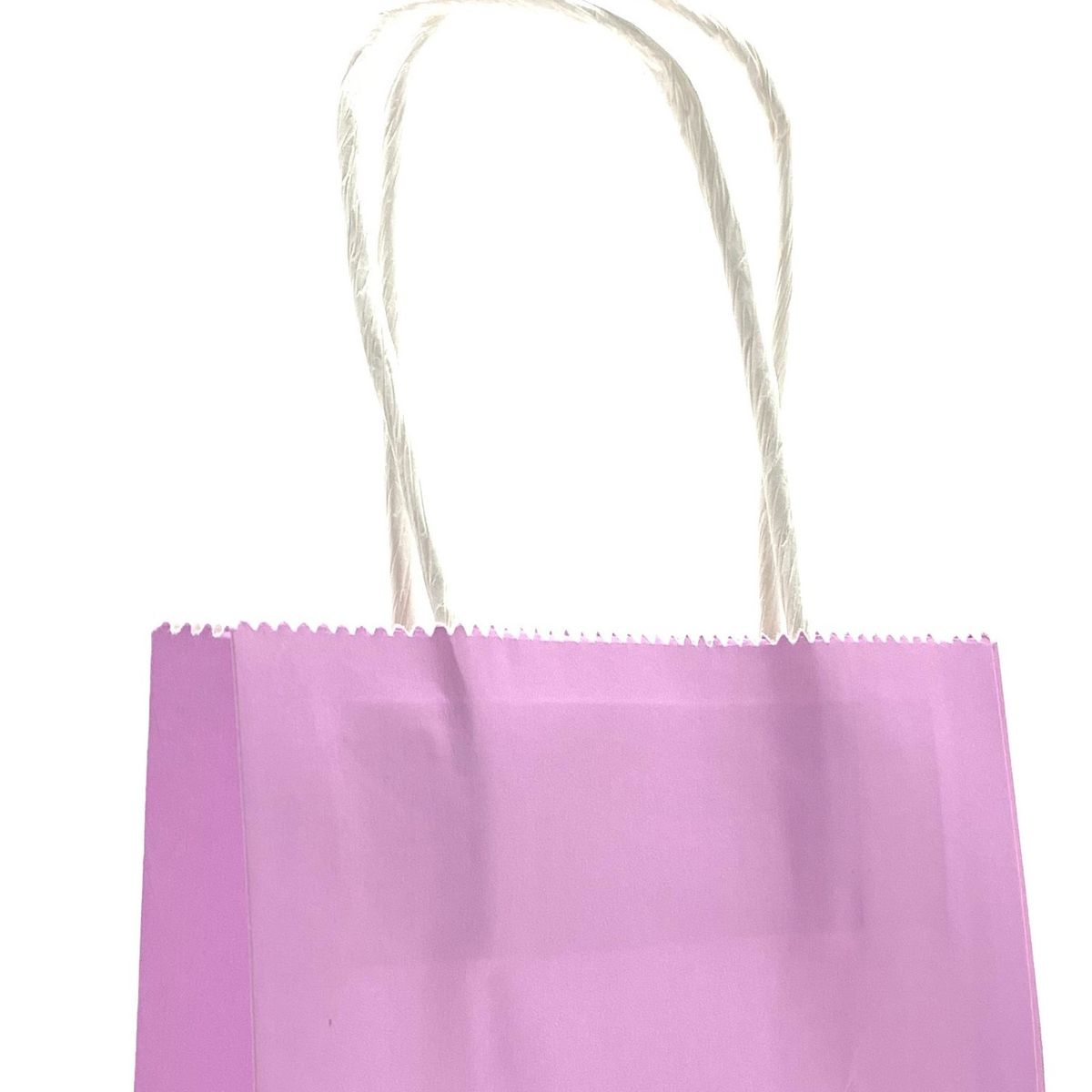 GENERICO - BOLSA REGALO KRAFT LILA PASTEL 14X115X7 X12UNI