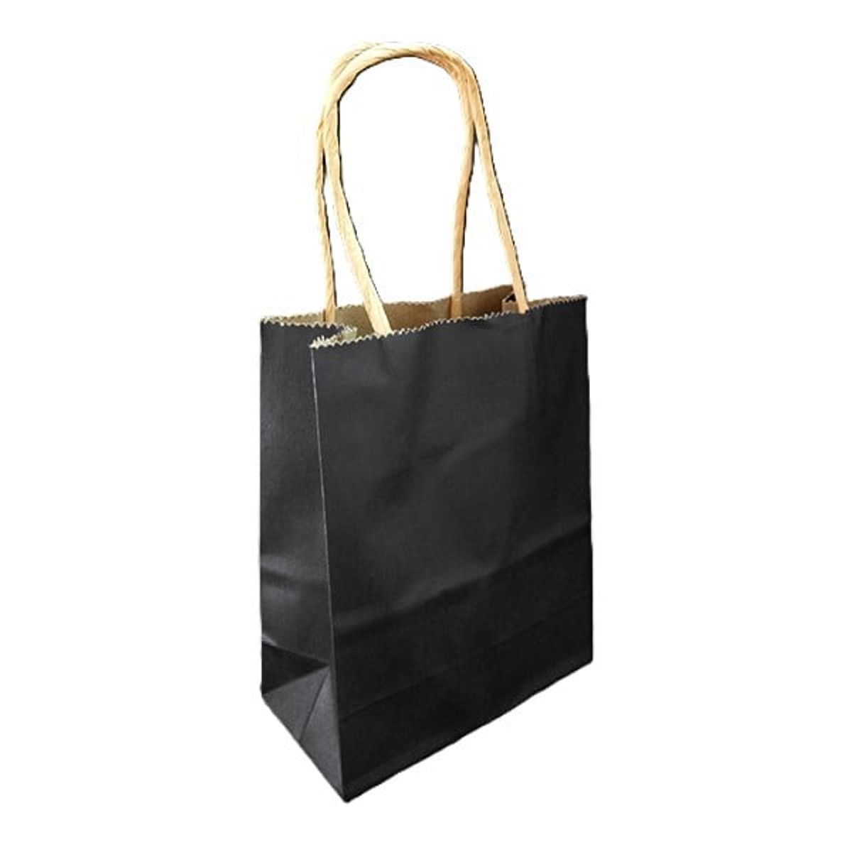 GENERICO - BOLSA REGALO KRAFT NEGRO 14X115X7 X12 UNI