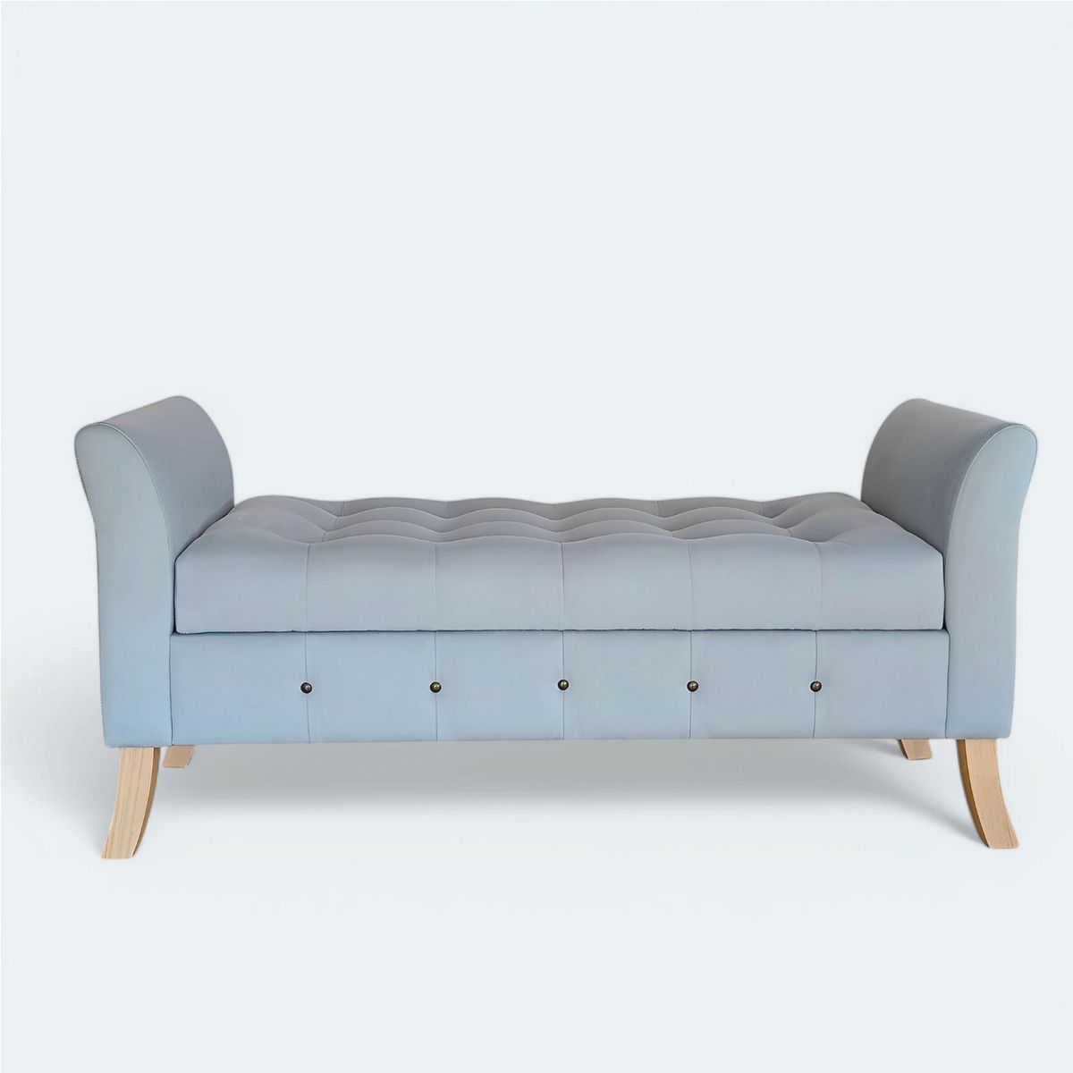 GENERICO - Banqueta Baúl Imperio Color Menta