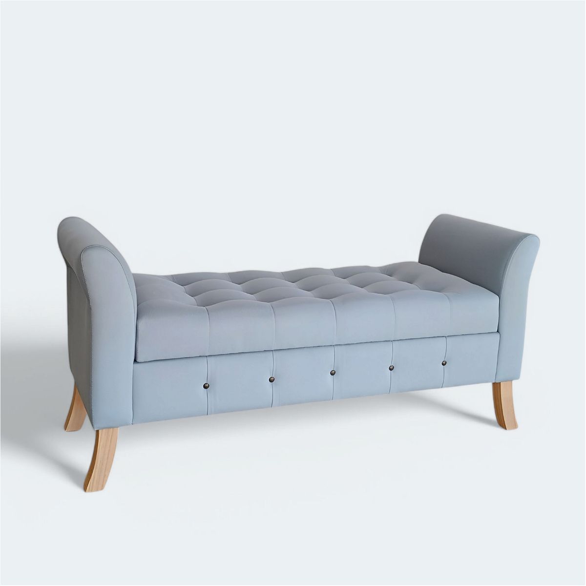 GENERICO - Banqueta Baúl Imperio Color Menta