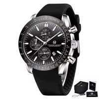 Reloj Pagrne Sport Cronografo Cuarzo Cristal de Zafiro