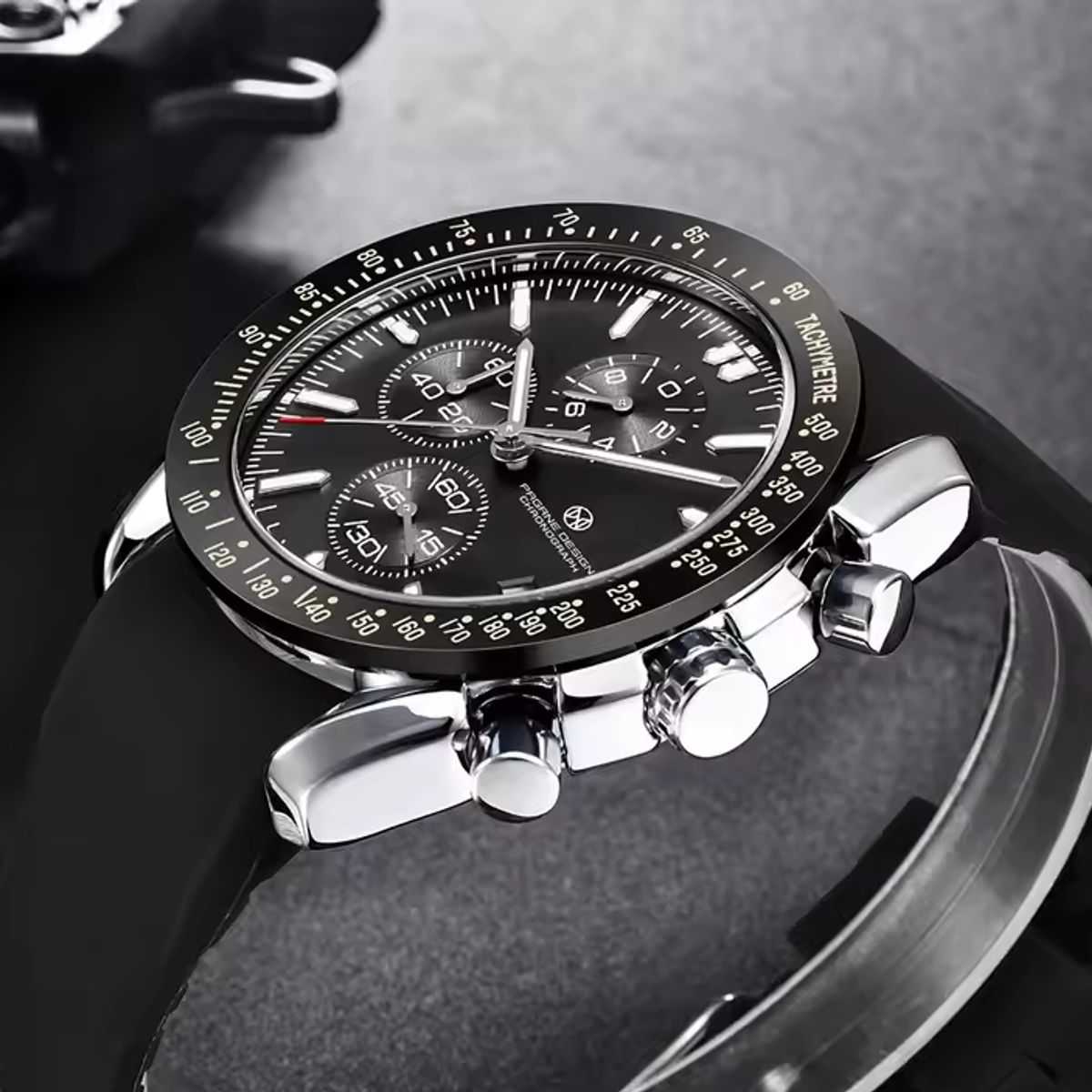 PAGANI - Reloj Pagrne Sport Cronografo Cuarzo Cristal de Zafiro