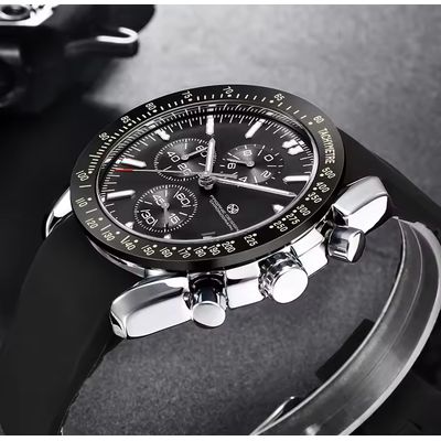 Imagen 2 del producto Reloj Pagrne Sport Cronografo Cuarzo Cristal de Zafiro