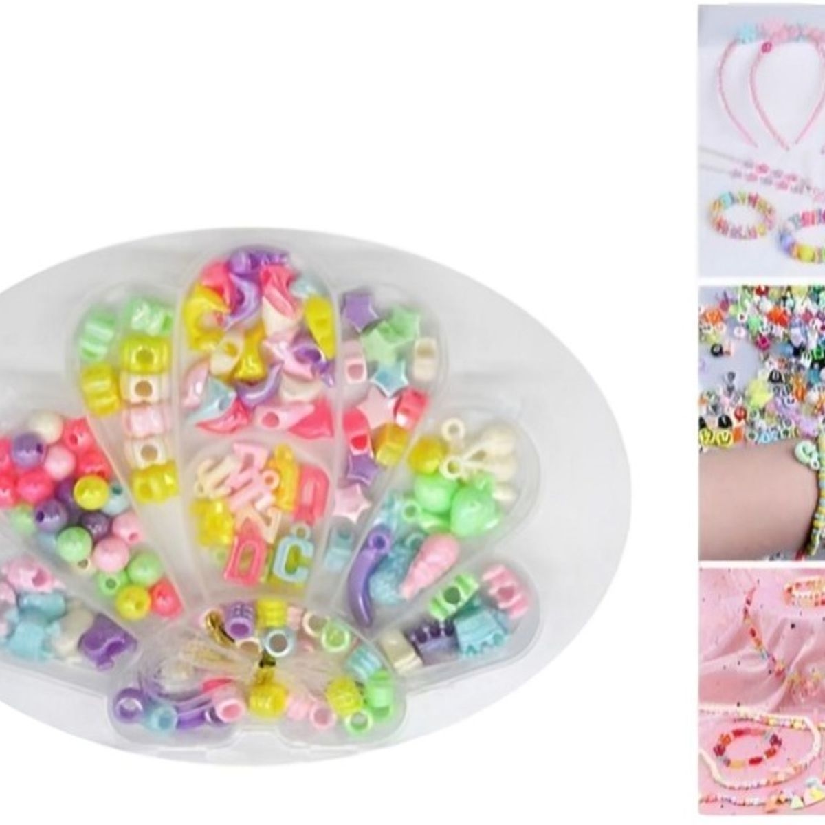 OEM - CAJA CON CUENTAS DE BRICOLAJE DIY