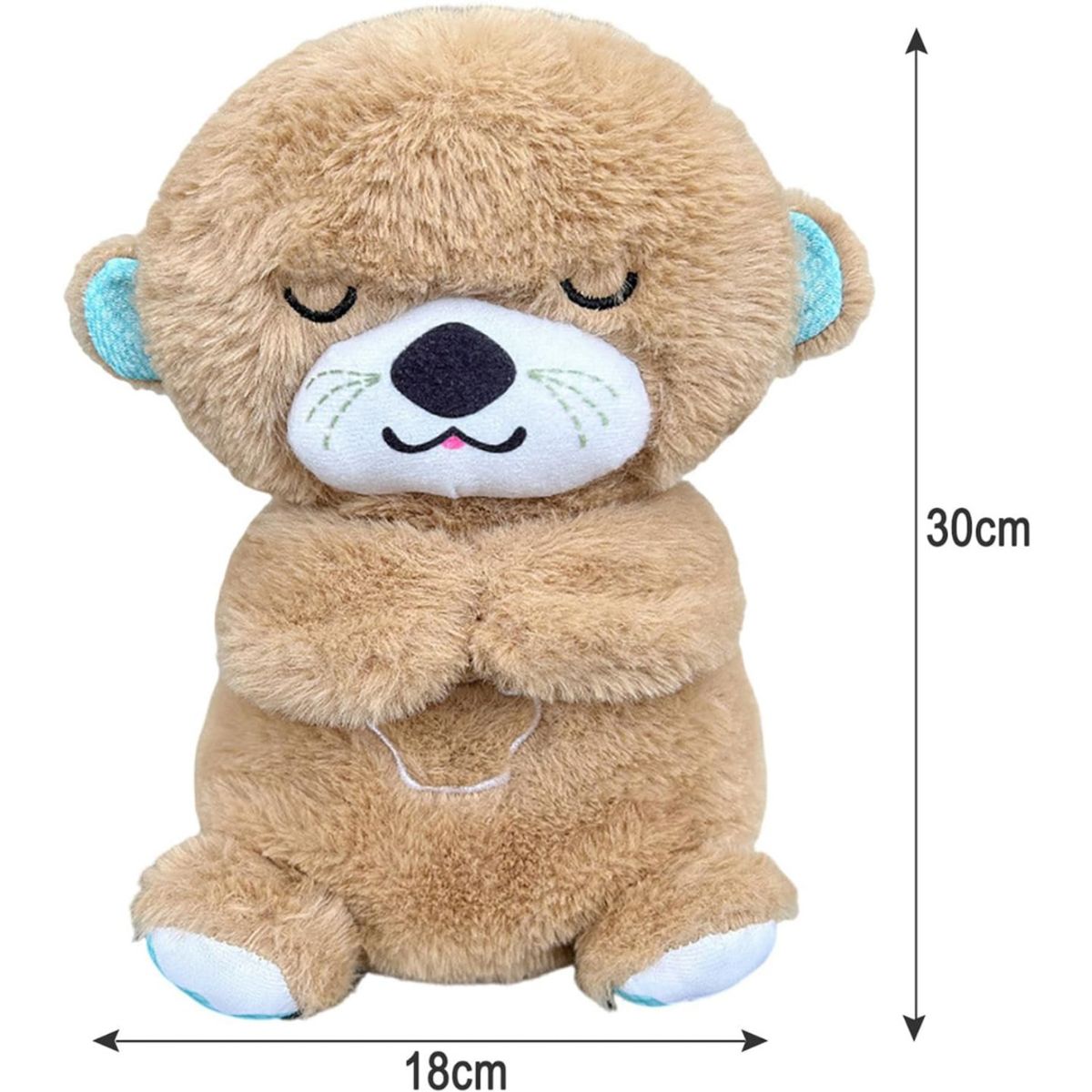 GENERICO - Nutria de Peluche Calmante Beige