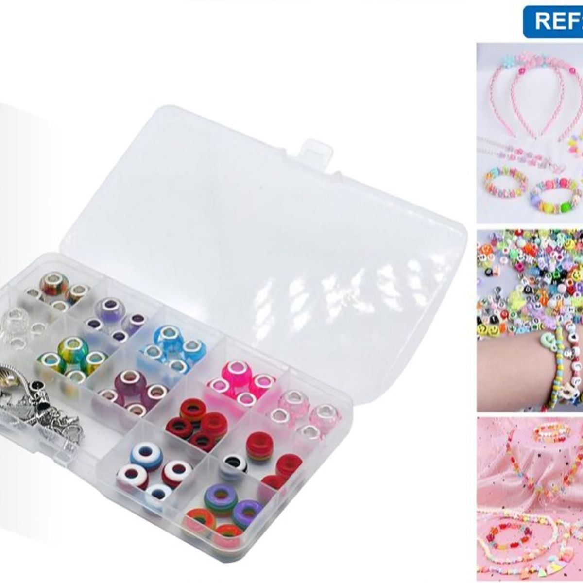 OEM - CAJA CON CUENTAS DE BRICOLAJE DIY