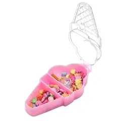 OEM - CAJA HELADO CON CUENTAS DE BRICOLAJE