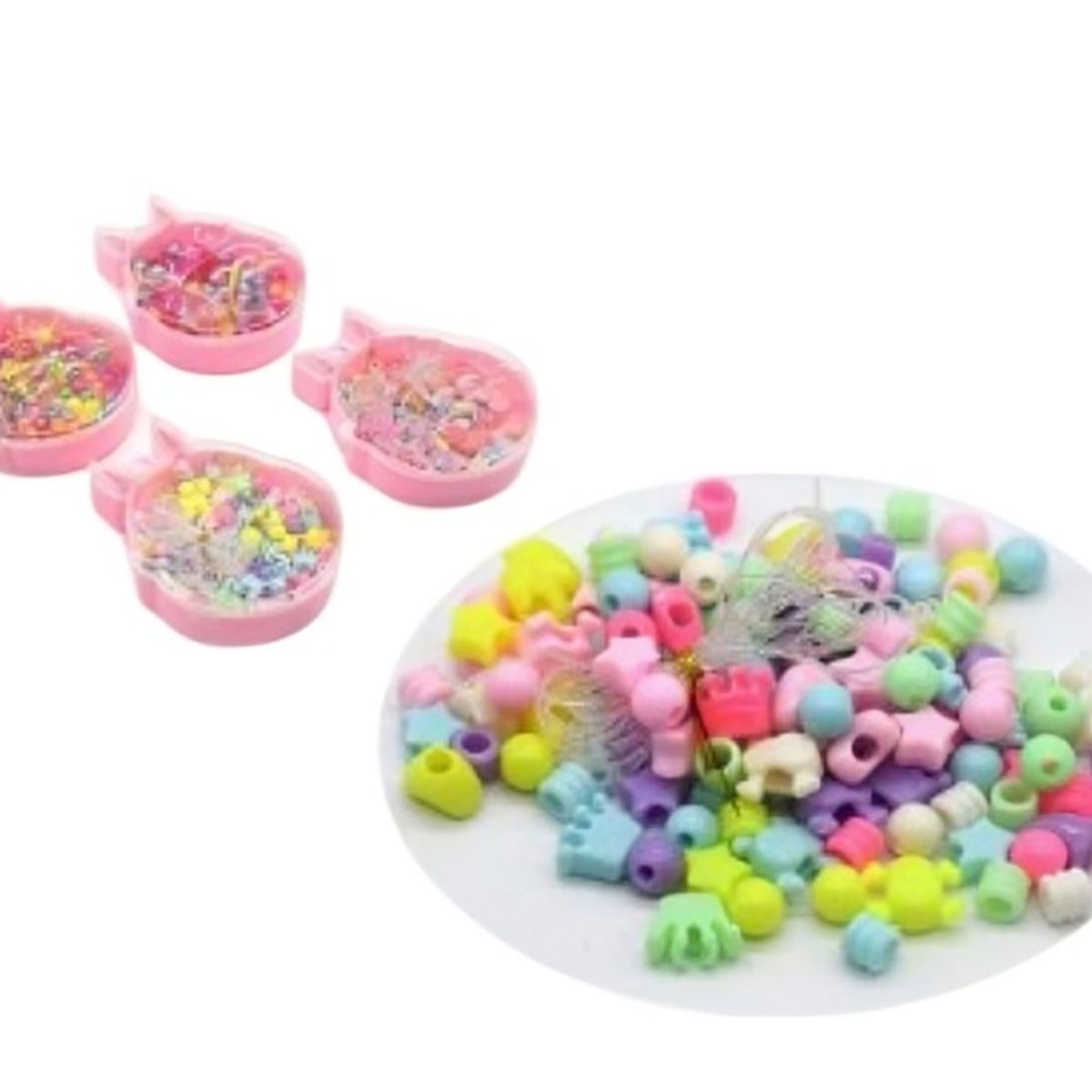 OEM - CAJA CON CUENTAS DE BRICOLAJE DIY