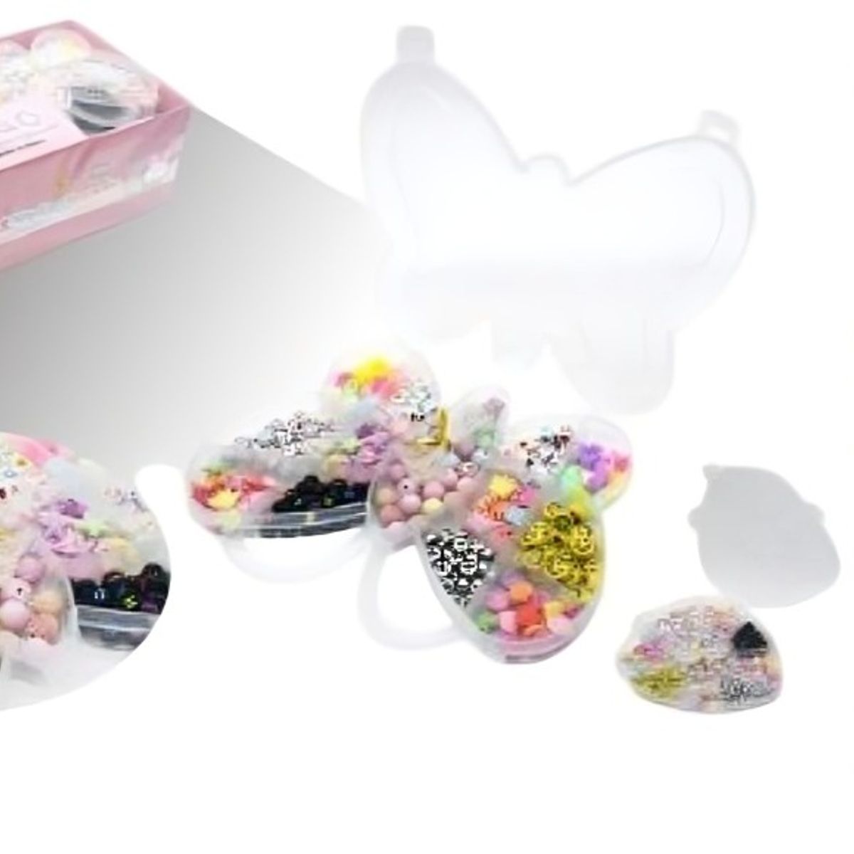 OEM - CAJA CON CUENTAS DE BRICOLAJE DIY