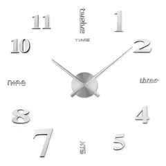 TATEE - Reloj de pared DIY Decoración de pared Estilo minimalista moderno