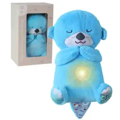 GENERICO - Nutria de Peluche Calmante Azul