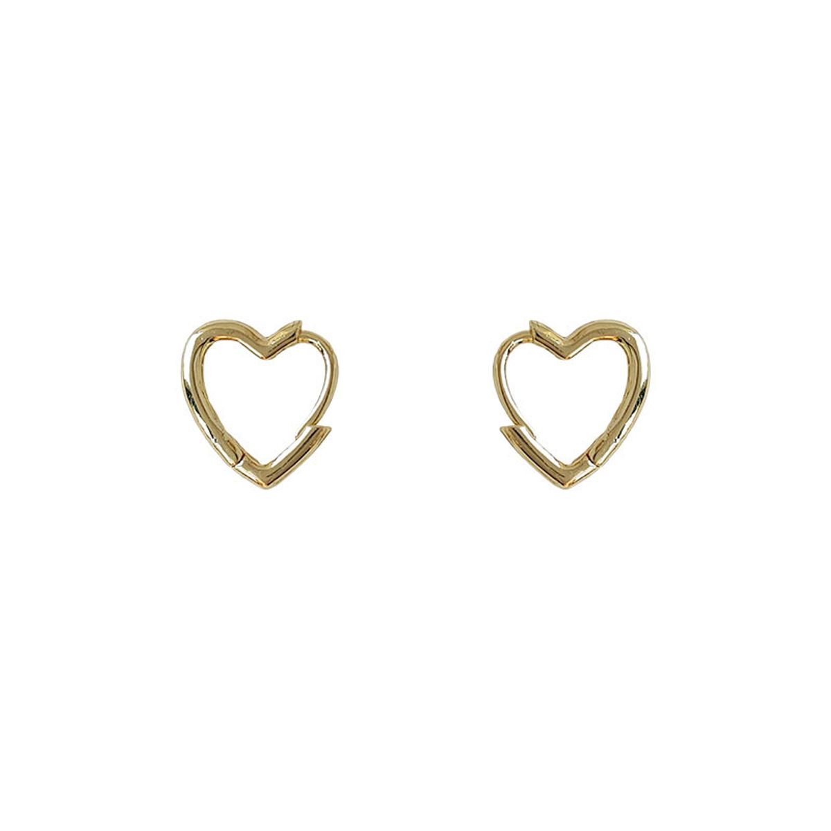 VATYERTY - Pendientes de Aro Irregulares en Tono Dorado Chic para Mujeres