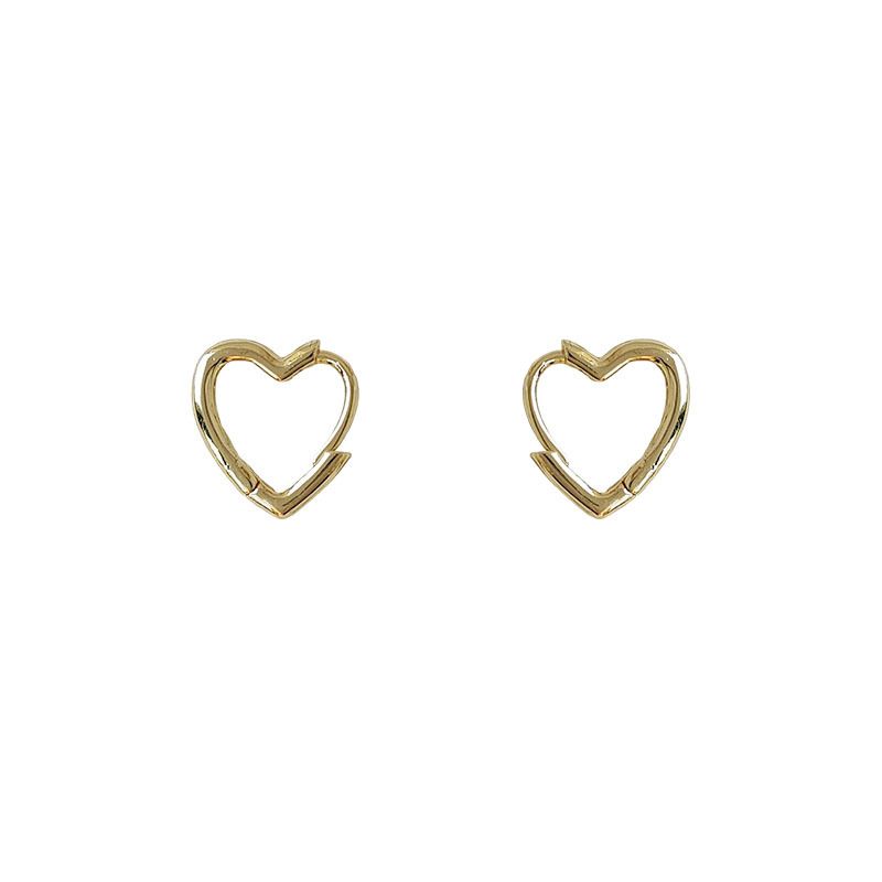 VATYERTY - Pendientes de Aro Irregulares en Tono Dorado Chic para Mujeres