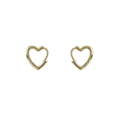 VATYERTY - Pendientes de Aro Irregulares en Tono Dorado Chic para Mujeres