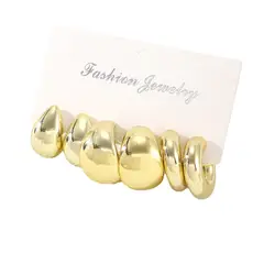 VATYERTY - Elegante Set de Aretes de Aro