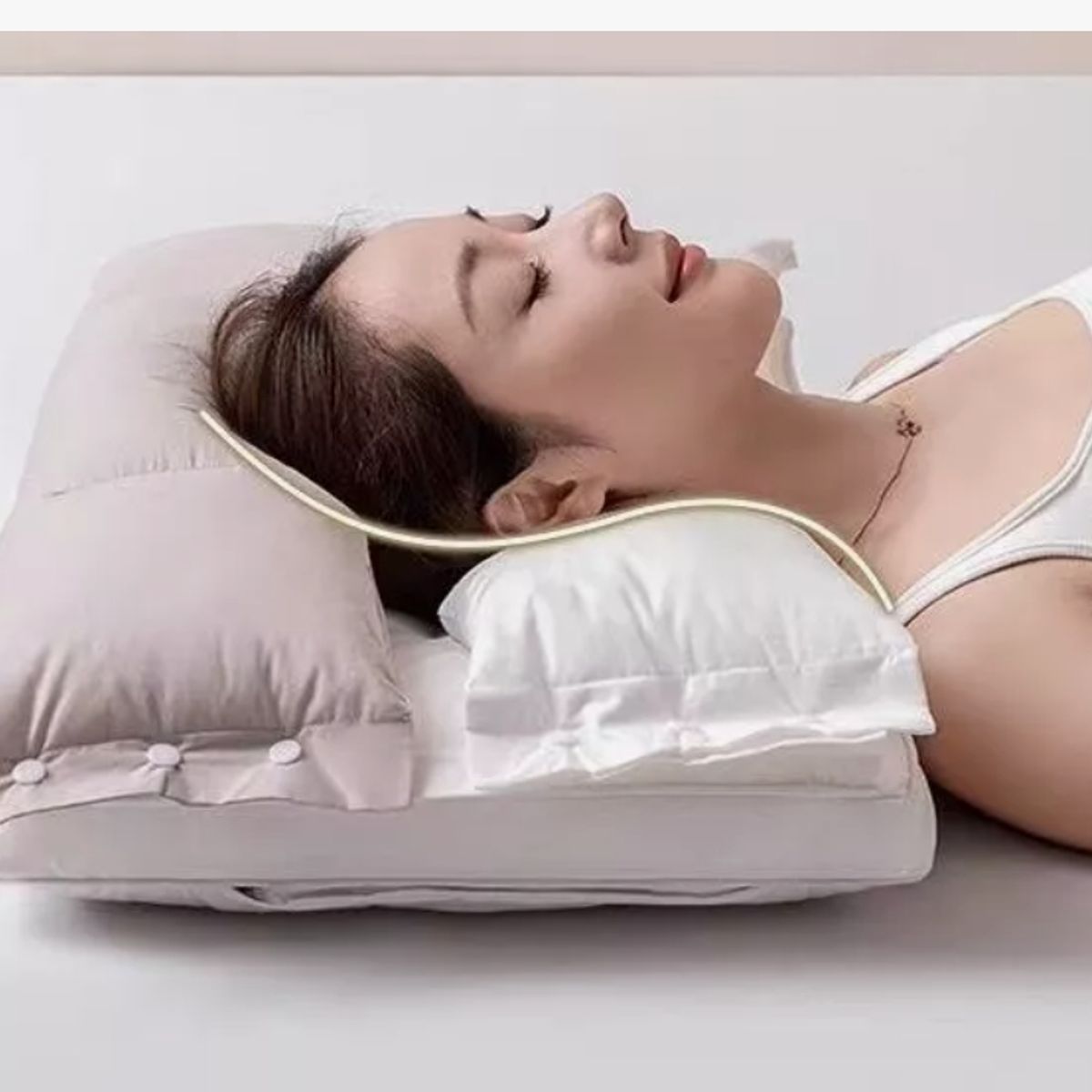 HOMER OUTDOOR - Almohada Ortopédica Ergonómica Cervical Confort Homer